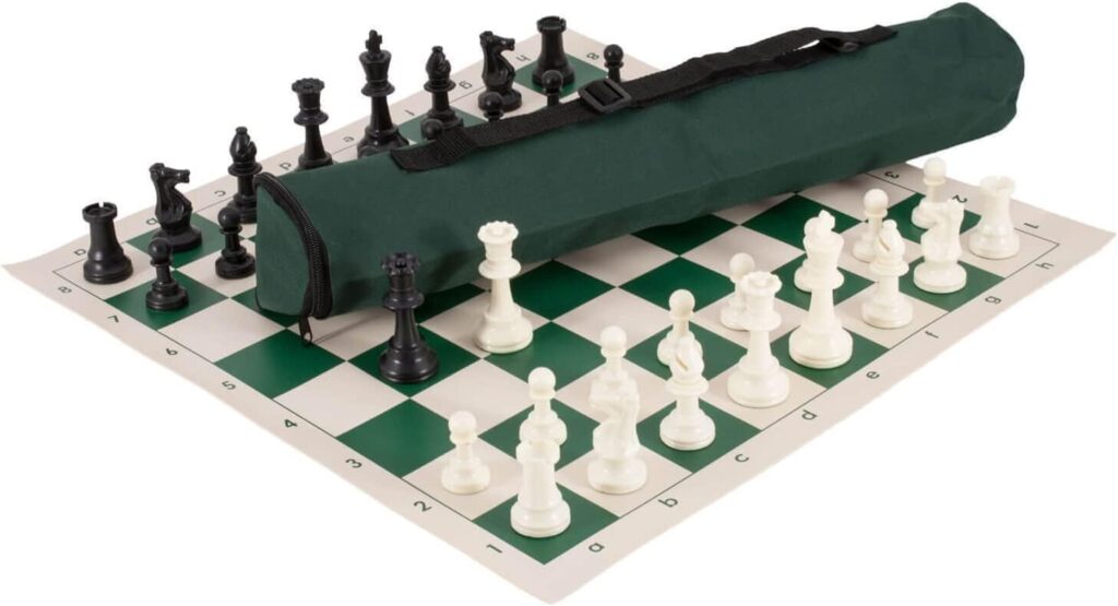 U.S. Chess Quiver Chess Set Combination - Triple Weighted